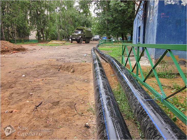 Монтаж полиэтиленовых труб своими руками