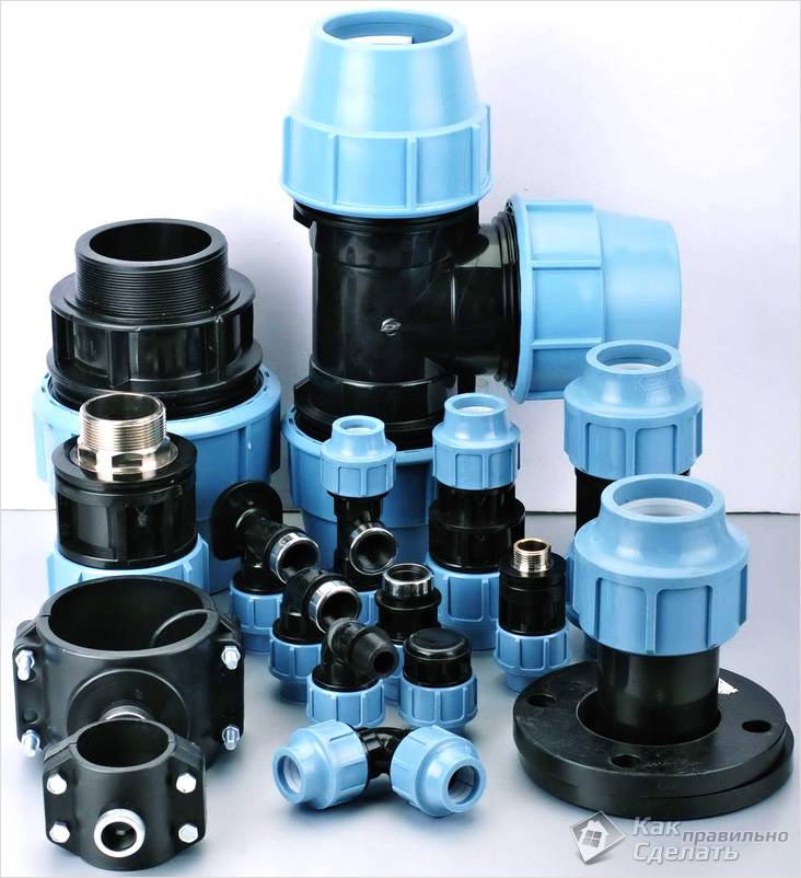 Монтаж полиэтиленовых труб своими руками