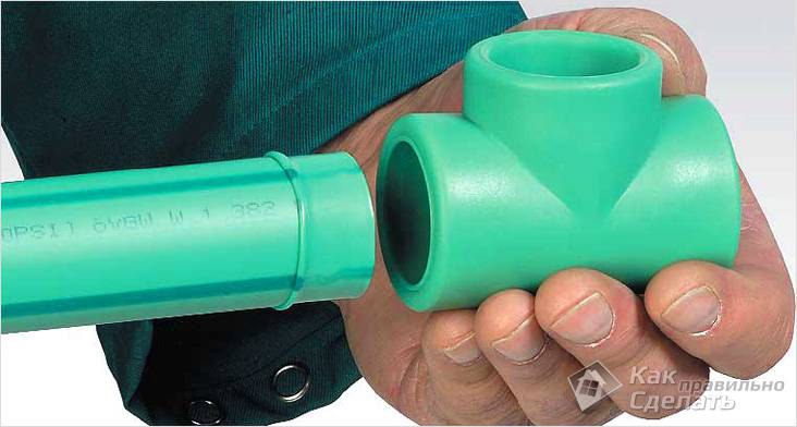 Монтаж полиэтиленовых труб своими руками