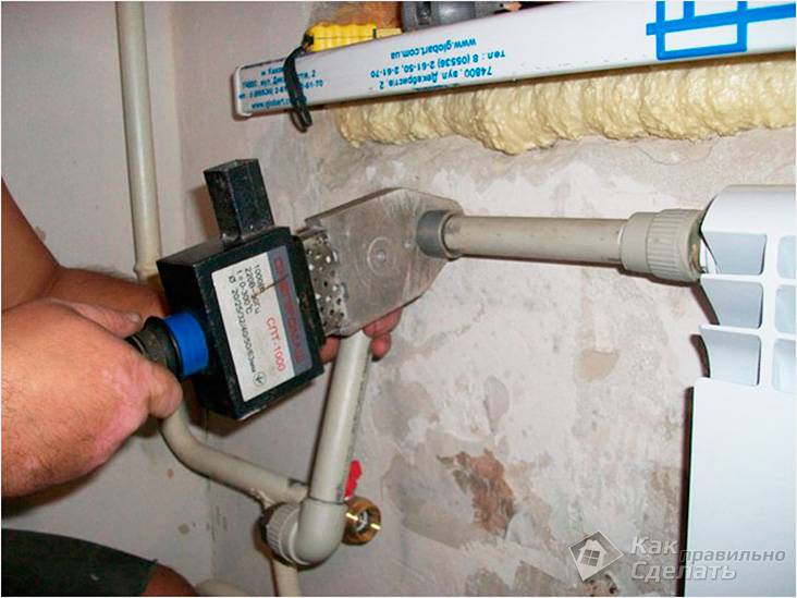 Монтаж труб отопления своими руками