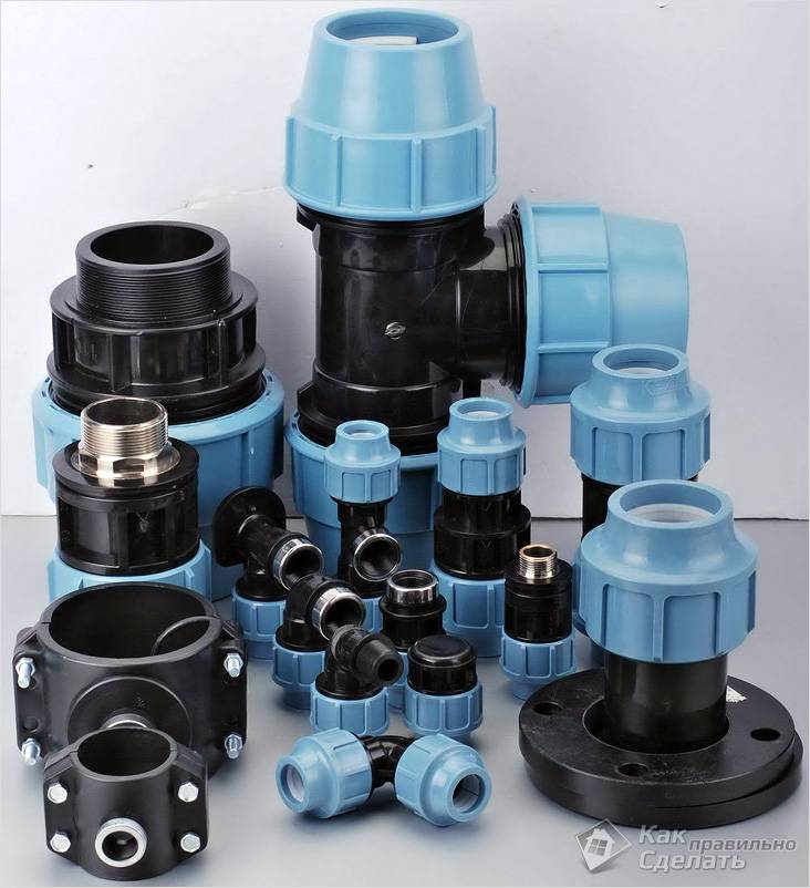 Монтаж труб ПНД своими руками