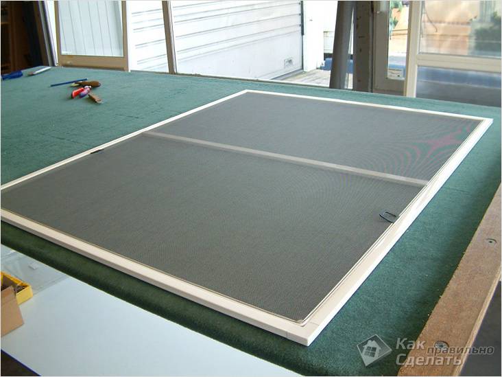 Москитная сетка своими руками