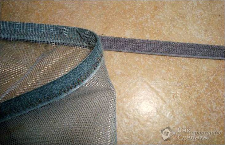 Москитная сетка своими руками