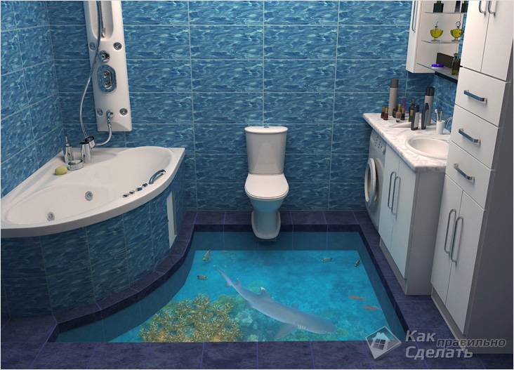 Наливной пол своими руками