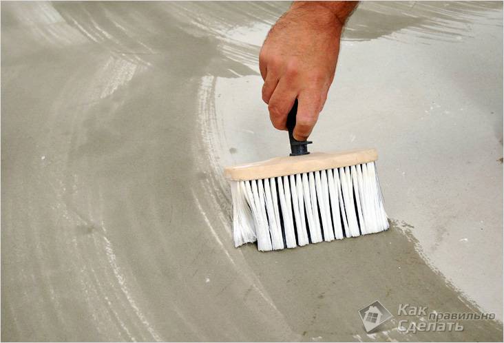 Наливной пол своими руками