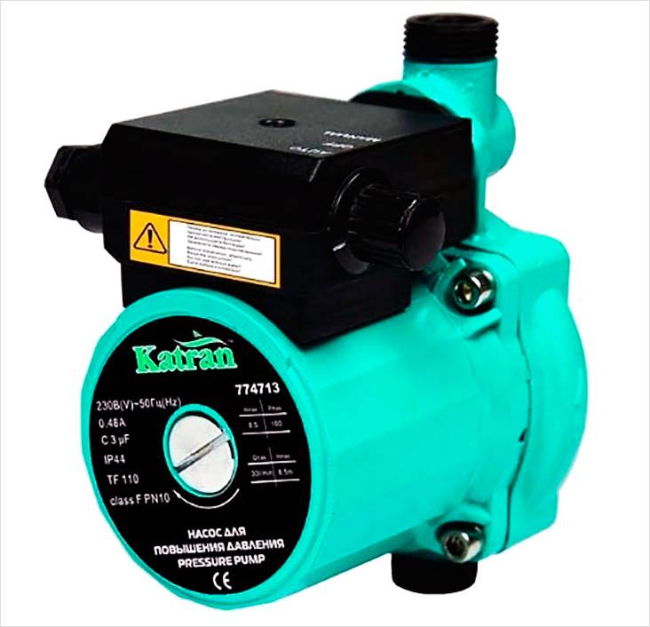 Насос для повышения давления воды
