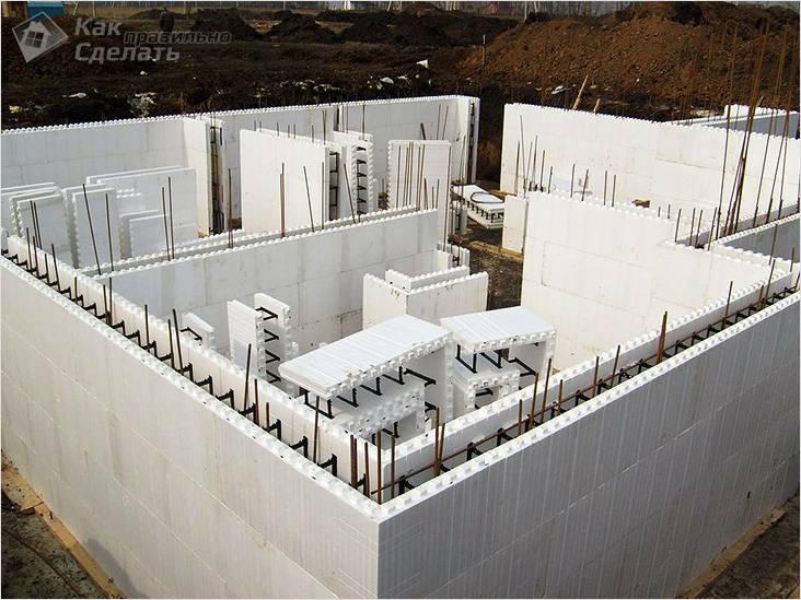 Несъемная опалубка своими руками