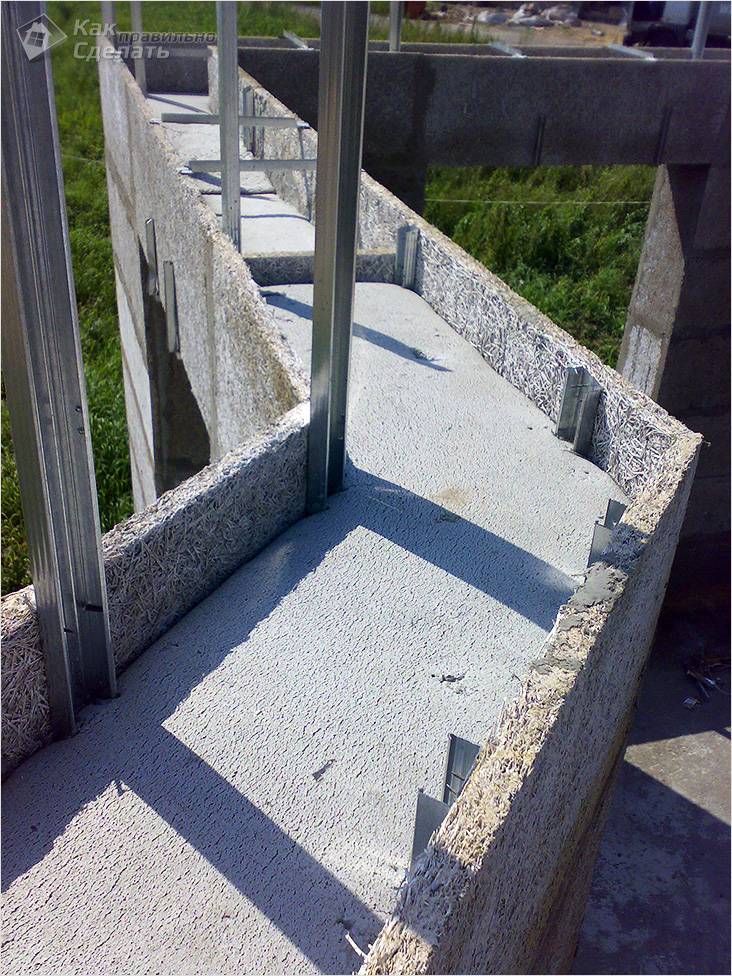 Несъемная опалубка своими руками