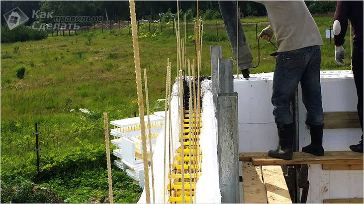 Несъемная опалубка своими руками