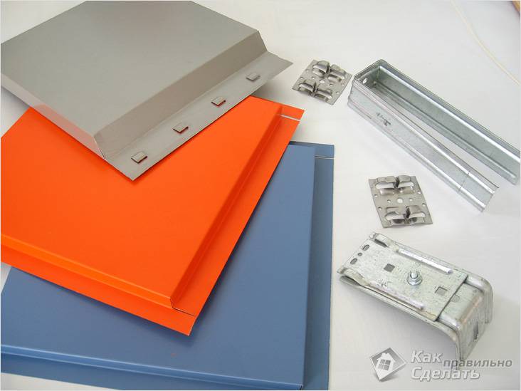 Облицовка фасада металлокассетами