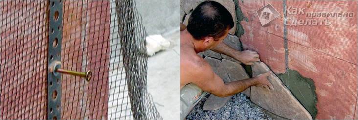 Облицовка фасада натуральным камнем