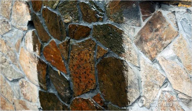 Облицовка фасада натуральным камнем