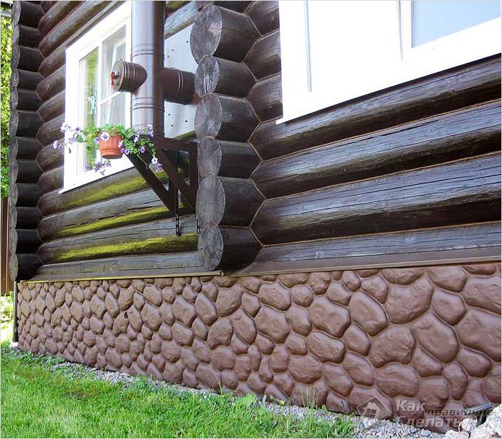 Отделка цоколя своими руками