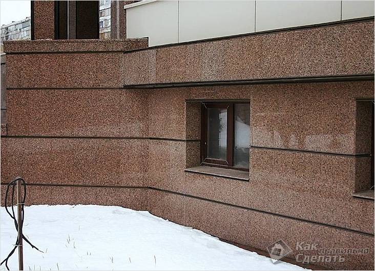 Отделка цоколя своими руками