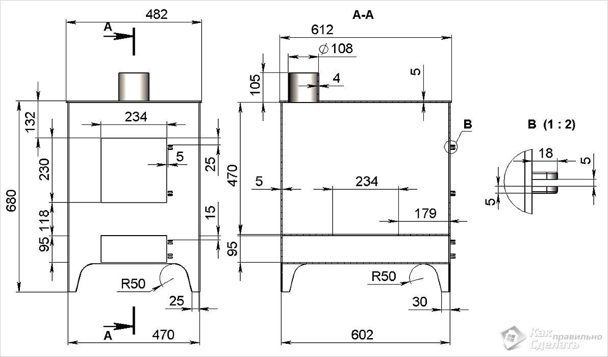 Печь для бани: строим и изготавливаем самостоятельно