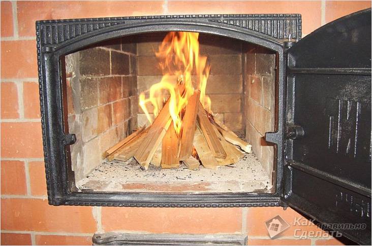 Печь «голландка» своими руками