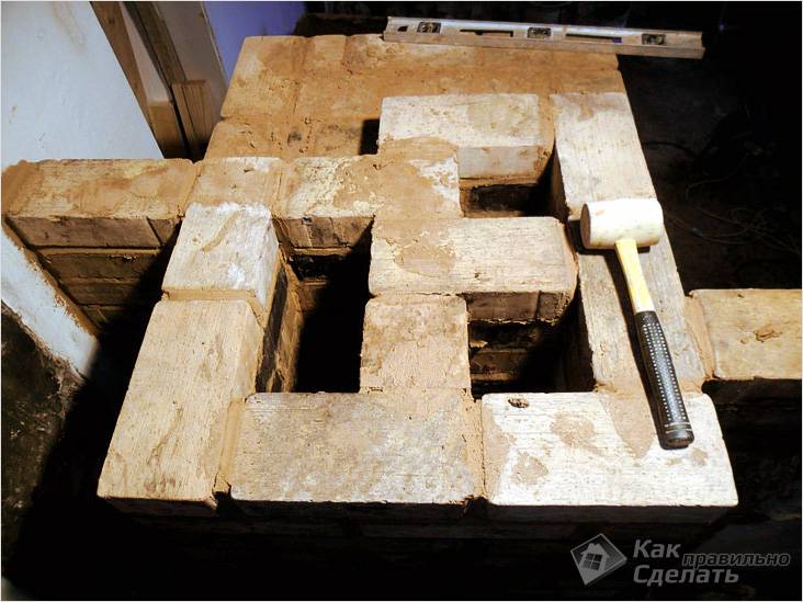 Печь «голландка» своими руками