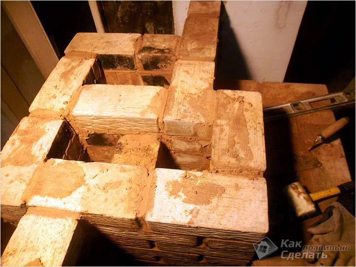 Печь «голландка» своими руками