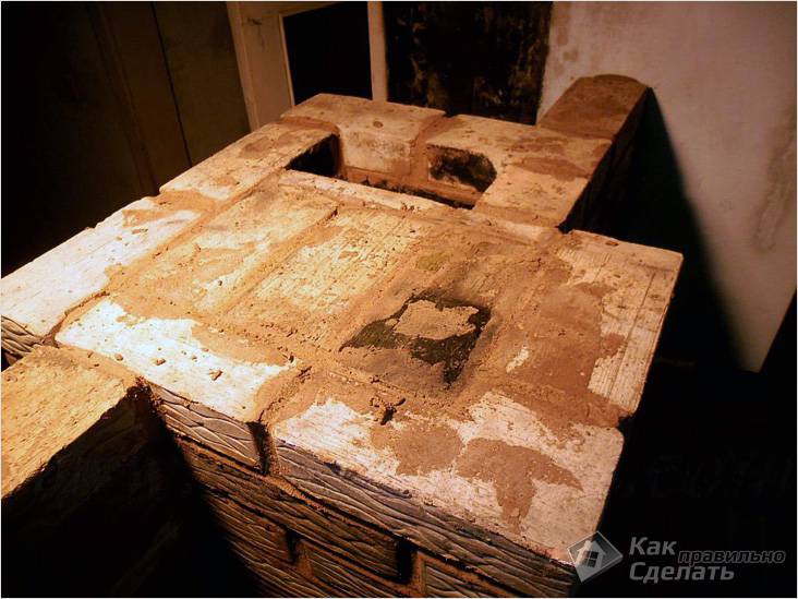 Печь «голландка» своими руками