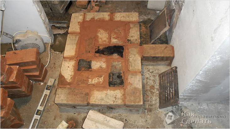 Печь «голландка» своими руками