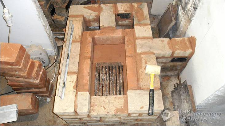 Печь «голландка» своими руками