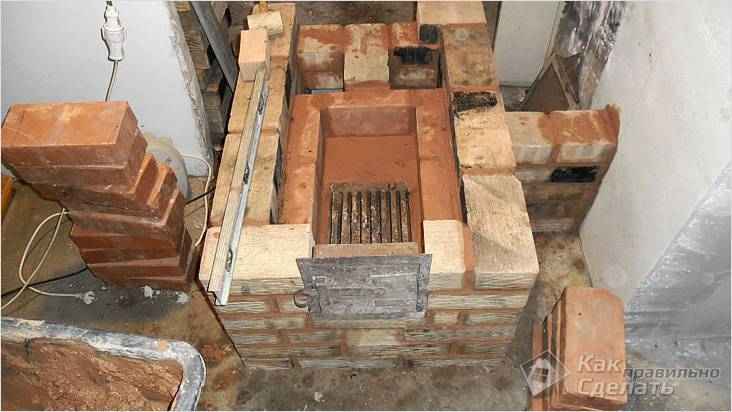 Печь «голландка» своими руками