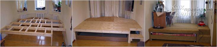 Подиум своими руками