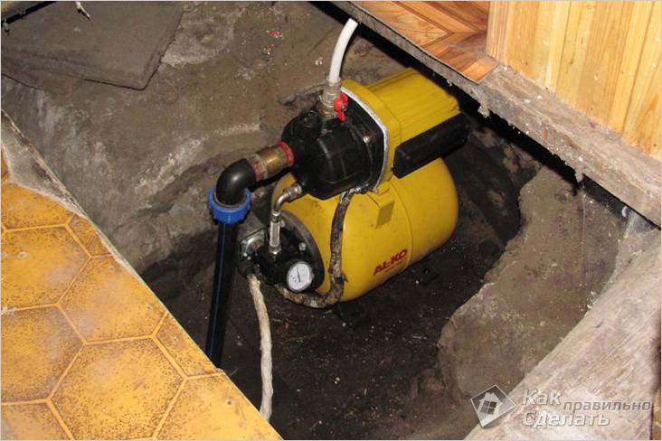 Подключение насосной станции своими руками