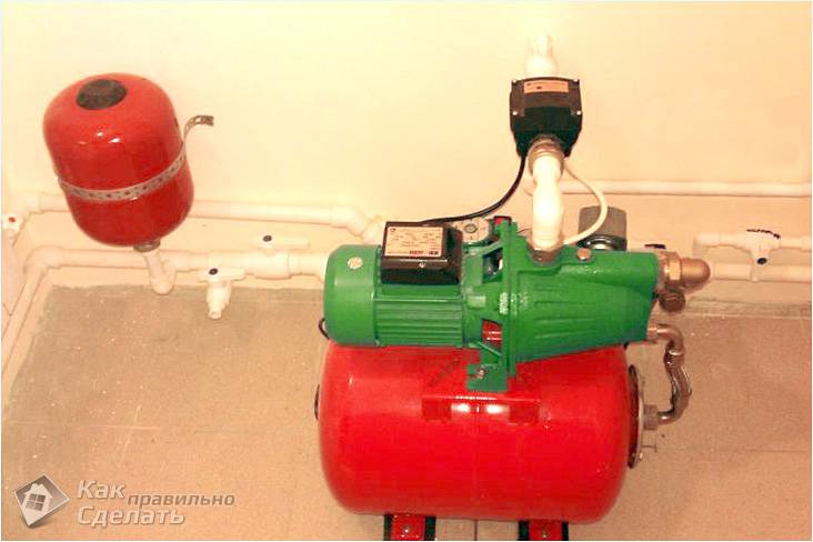 Подключение насосной станции своими руками