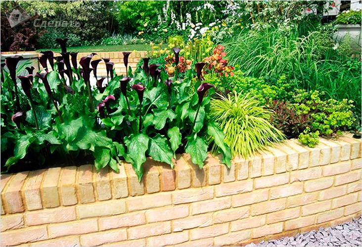 Подпорная стенка своими руками