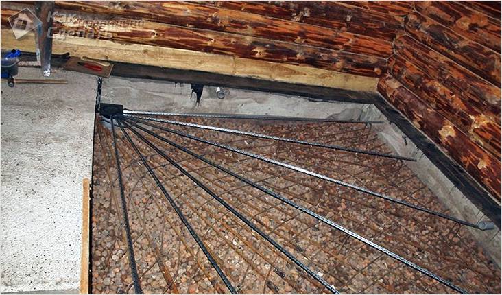 Пол в бане своими руками Пол в бане своими руками