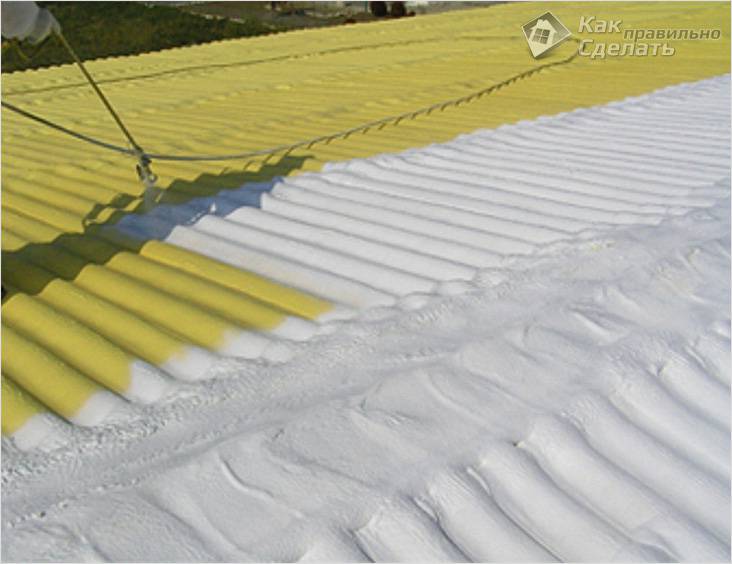 Применение жидкой теплоизоляции