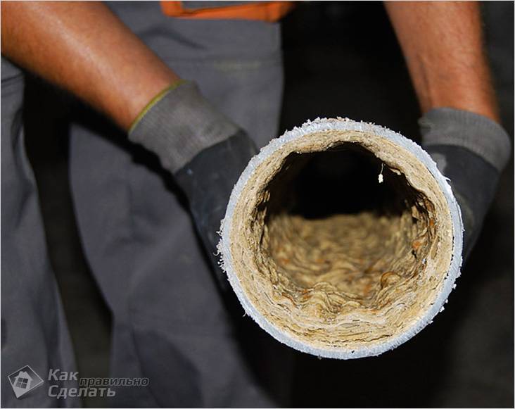 Прочистка канализационных труб