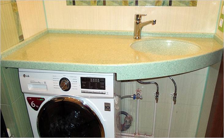 Раковина над стиральной машиной: инструкция по выбору и установке