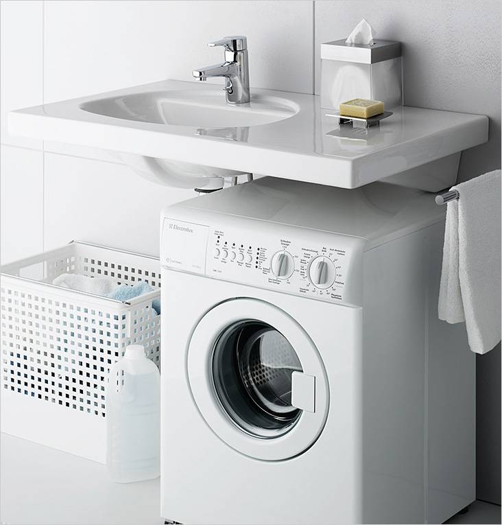Раковина над стиральной машиной: инструкция по выбору и установке