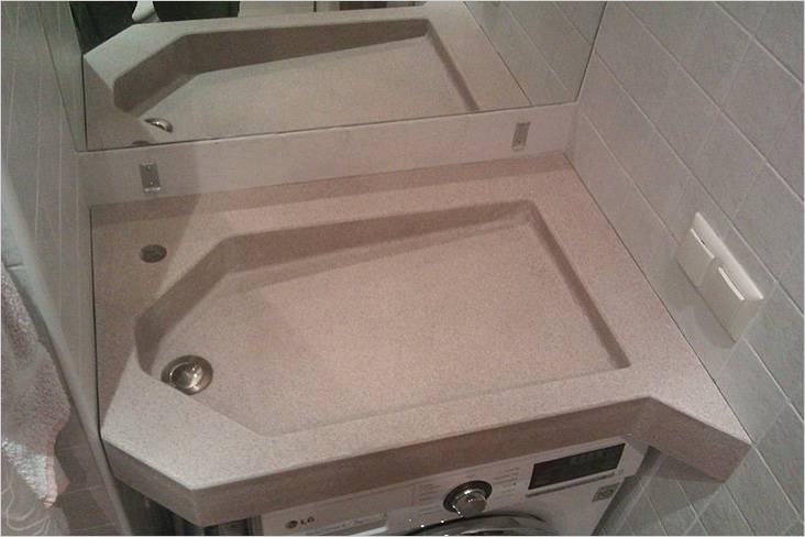 Раковина над стиральной машиной: инструкция по выбору и установке