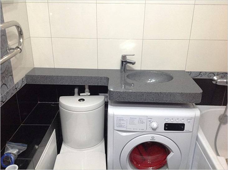 Раковина над стиральной машиной: инструкция по выбору и установке