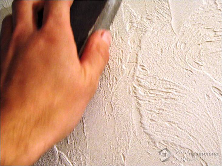 Рельефная штукатурка своими руками Рельефная штукатурка своими руками