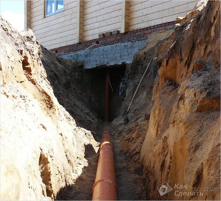 Ремонт канализационных труб своими руками