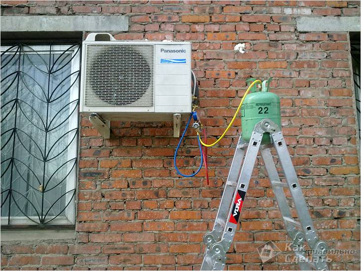 Ремонт кондиционера своими руками