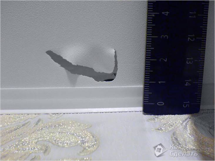 Ремонт натяжного потолка своими руками