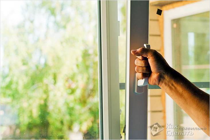 Ремонт пластиковых окон своими руками