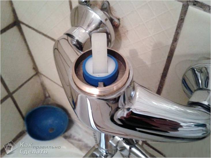 Ремонт смесителя своими руками