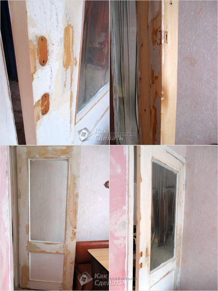 Реставрация старых дверей своими руками: мастер класс