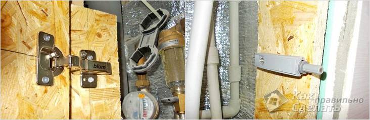 Ревизионный люк под плитку своими руками