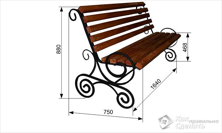 Садовая мебель своими руками