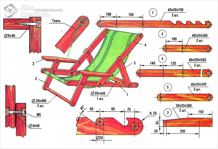 Садовая мебель своими руками