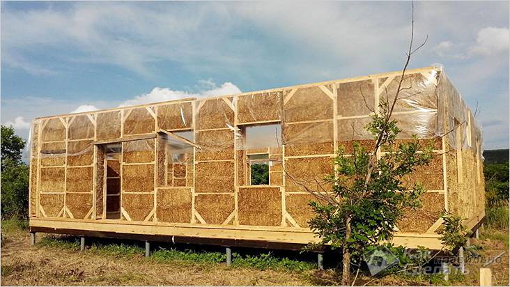 саманный дом своими руками