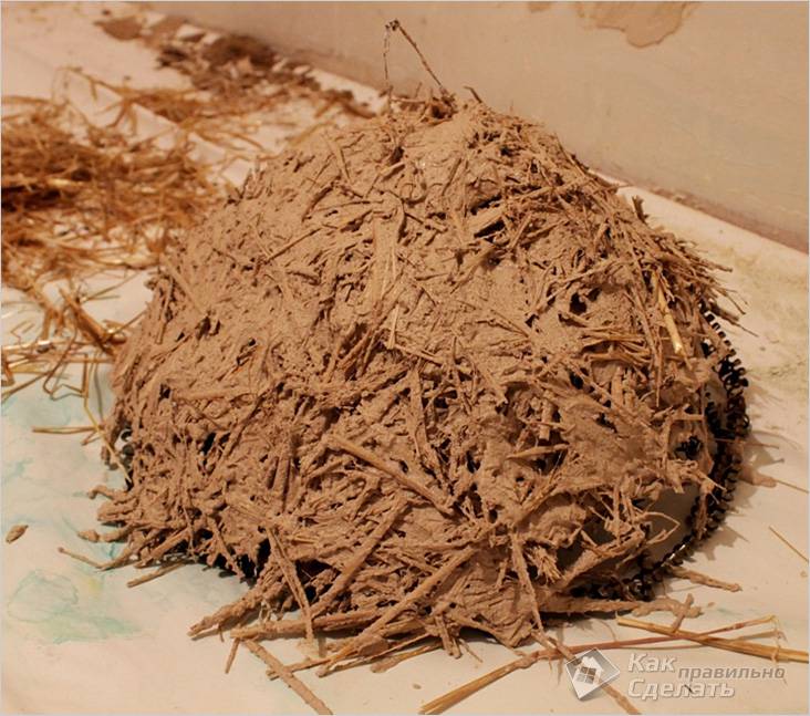 саманный дом своими руками