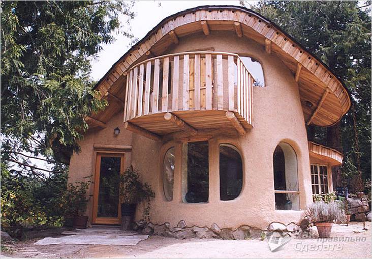 саманный дом своими руками